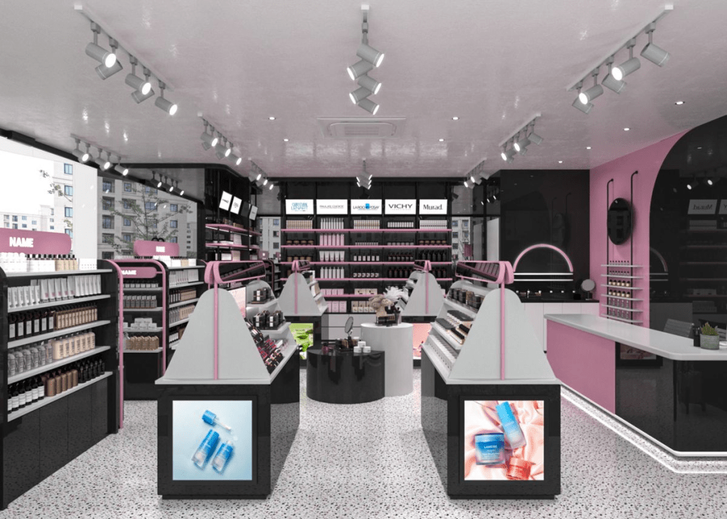 Inspirasi Booth Toko Kosmetik di&nbsp;Padang