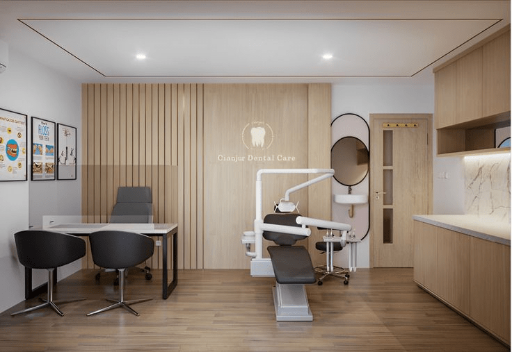 Desain Interior Klinik Gigi&nbsp;Minimalis