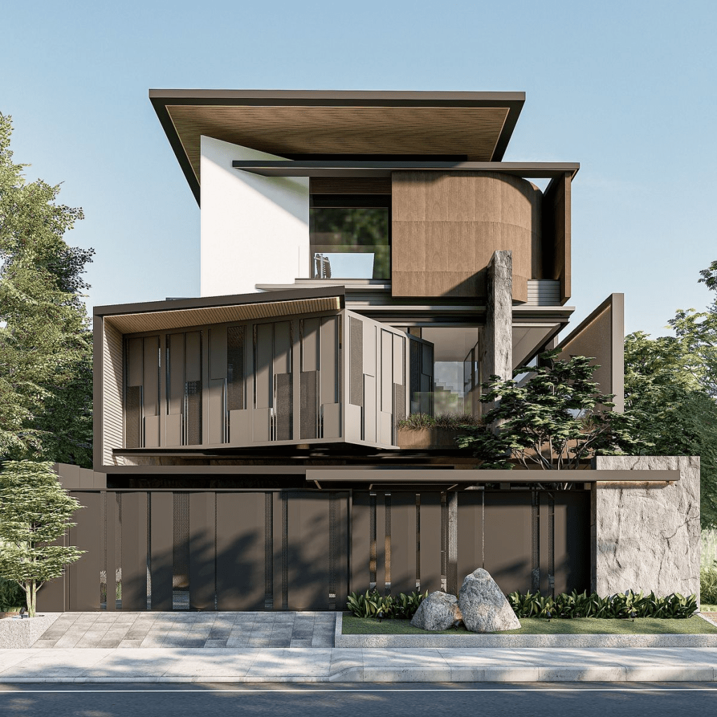 jasa bangun rumah 3 lantai mewah&nbsp;modern